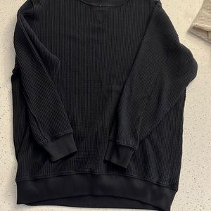 Aerie waffle knit top